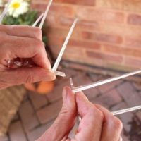 Defender Narrow Plastic Bird Spikes can be snapped by hand into sections to make installation easy