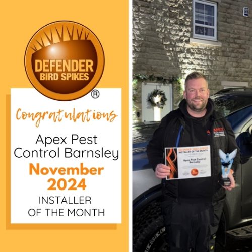 Apex Pest Control Barnsley - Tom Johnson | IOM Winner