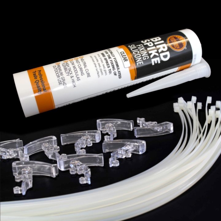 Defender® TV Aerial Pack has three different fixing methods including silicone, clips and cable ties