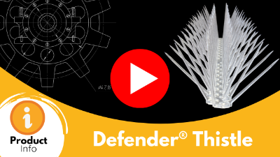 Defender® Thistle® Bird Spike Product Highlight