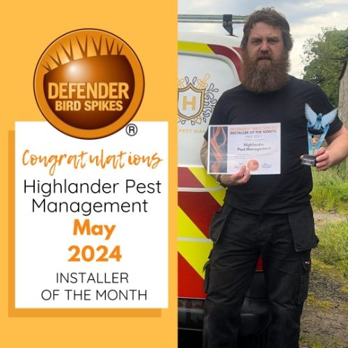 Installer of the Month | May | Highlander Pest Management