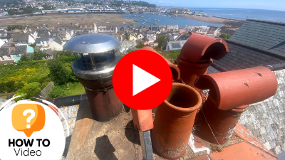 How to Stop Seagulls and Pigeons Nesting on Chimneys using Defender Chimney Pot Spikes