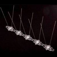 Defender® Narrow Stainless Steel Bird Spikes - Side View