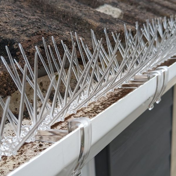 Defender® Thistle® Gutter Spikes - Fits all standard half-round or square gutters