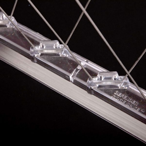 Defender® Angled Ridge Spikes are made from UV Stabilised Polycarbonate Plastic