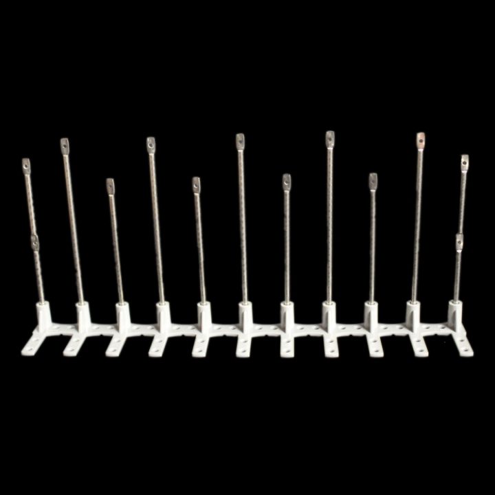 Defender® Bird Post and Wire Holders are 33.3 cm in length per strip